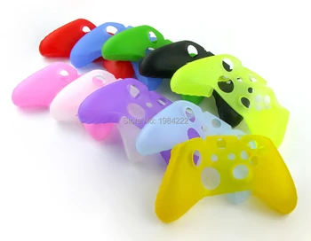 3pcs/lot 10 culori Silicon Moale Caz de Cauciuc Protector Piele Caz Acoperire Pentru Microsoft Xbox one Controller