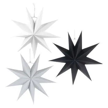 3Pcs Origami abajururi Nouă colțuri Stele de Hârtie Pliere abajururi Origami Origami Stele Star Nouă-Unghi Abajur