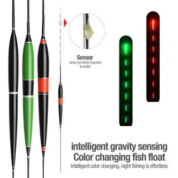 3pcs/set Inteligent de Pescuit Flotor Electric cu LED-uri Float Lumina Pescuit Luminos Electronice Float