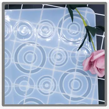 3pcs Transparent Silicon Mucegai Uscat de Flori Rasina Decorativa Ambarcațiuni DIY cercei Pandantiv Mucegai rășină epoxidică matrite set