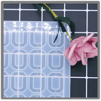 3pcs Transparent Silicon Mucegai Uscat de Flori Rasina Decorativa Ambarcațiuni DIY cercei Pandantiv Mucegai rășină epoxidică matrite set