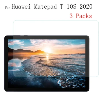 3Piece Pentru Huawei MediaPad T10s Temperat Pahar Ecran Protector Pentru Huawei Matepad T10s T10 AGS3-L09 AGS3-W09 Sticlă Filme