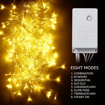 3x1/3x3m Ghirlandă cu LED-uri Perdea Cascada de Lumini Decoratiuni de Craciun pentru Casa Șir Led Lumini de Crăciun, Lumini de Crăciun de Anul Nou