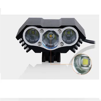 3XT6 LED Biciclete Lumina Impermeabil 10000LM Fața Bicicleta Cap Lumina de Noapte cu Bicicleta Lampa USB 5V Far Doar Lampa de Nici o Baterie