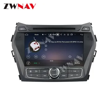 4+128G 2 Din Pentru Hyundai IX45/Sante Fe 2016 2017 2018 Android 10 Player Auto Navi Audio Radio GPS Șeful Unității Auto Stereo