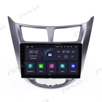4+64G Android 10.0 Mașină Player Multimedia Pentru Hyundai solaris 2010-2016 auto GPS Navi Radio navi stereo IPS ecran Tactil unitatea de cap