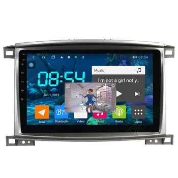 4+64Gb DSP 4G android 10 Mașină de Player Multimedia pentru Toyota Land cruiser 100 radio auto Navigație GPS stereo LC100 pentru Lexus LX470