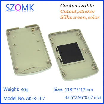 4 buc, 118*75*17mm personalizate plastic abs senzor RFID electronics card reader cabina cutie szomk plastic instrument de locuințe
