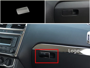 4 buc Pentru VW 2011-2017 polo cutie de depozitare din Față paiete decorat interior din oțel inoxidabil paiete stick