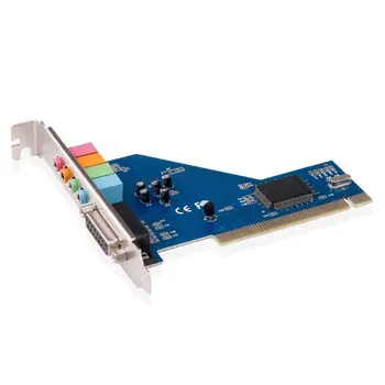 4 Canal 8738 Chip 3D-Audio Stereo placa de Sunet pe PCI pentru Win7 64 Bit