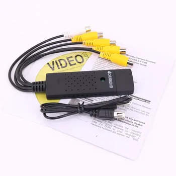 4 Canal USB2.0 USB Captura Video Grabber carte de la VHS la DVD recorder Captura Adaptor