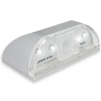 4 LED-uri de Lumină Eficiente Energetic Portabil Pasarelă Wireless Mânerul Ușii Senzor de Perete Ușa din Față Gradina Lumina de Noapte Lampă în aer liber #45