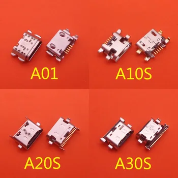 4 modele fiecare 10 buc Micro USB Conector Jack Socket Portul de Încărcare Plug Pentru Samsung Galaxy A01 A015 A015F/DS A10S A20S A30S