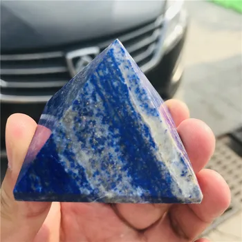 40-50mm natural Lapis lazuli piatră de cuarț crystal pyramid vindecare reiki Chakra Turnul de Energie Acasă Ornamente
