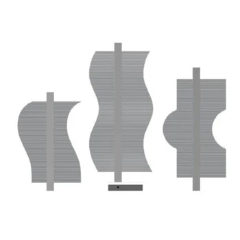 400mm 500mm 600mm Conturul Gabaritului de Metal Profil de Oțel Copia Contur Indicatoare Standard de Lemn Marcarea Instrument de Tigla Laminat Gresie