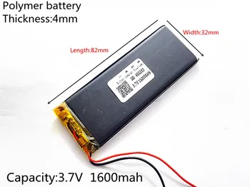 403282 transport Gratuit 1600mah 3.7 V Baterie Litiu-Polimer Baterie Reîncărcabilă Pentru I5 Goophone Y5 V5 Clona