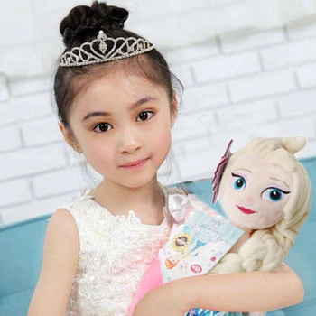 40cm/50cm Disney Frozen 2 Papusa Printesa Elsa Anna Umplute, Jucării de Pluș Ziua de nastere Cadouri de Craciun pentru Fata de Copii copii