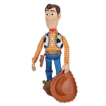 40CM Disney Pixar Toy Story 3 4 Vorbesc Woody, Jessie Cifrele de Acțiune Pânză de Corp Model de Papusa de Colectie Limitata de Jucarii pentru Copii Cadouri