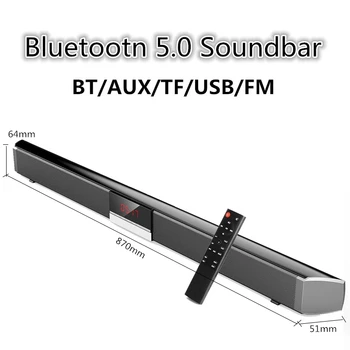 40W Bluetooth Wireless Home cinema DSP Surround Soundbar pentru Calculator TV Speaker music system center Caixa de som