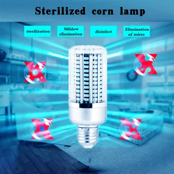40W E27 130LED sterilizare porumb lampa 85-265 control de la distanță sterilizare cu raze ultraviolete lumina de ozon acasă, elimina mirosul