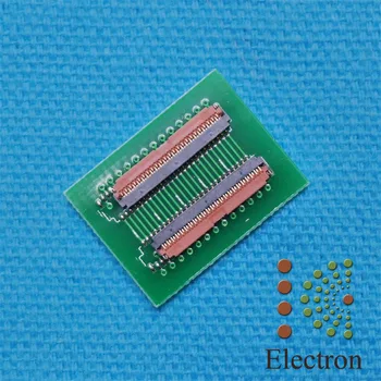 45 Pin 45 Pin 0.3 mm Pas Extensie Conector Adaptor cu FFC FPC Flexibil Cablu Plat lungime 150mm