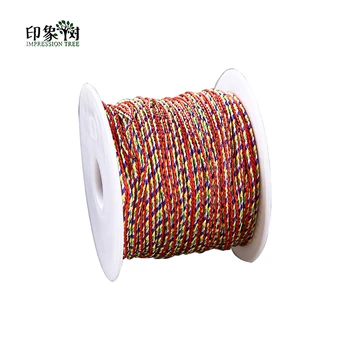 46-23 MN/Rola 1.5/3 MM Colorate, Sfoara de Nailon Cabluri Fir Nod Chineză Macrame Cord DIY Brățară Bijuterii de Luare Materiale 40032