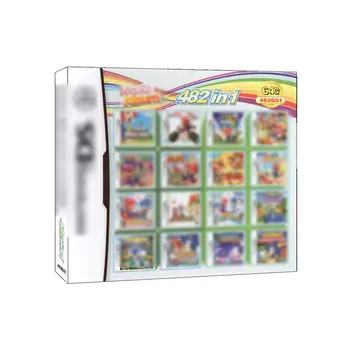 482 din 1 MULTI CART Super Combo Jocuri Video Cartuș de Carte Coș pentru Nintendo DS NDS 3DS XL 3DSXL 2DS NDSL NDSI