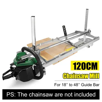48inch 120cm Portabil Chain Saw Mill Captuseala de Frezat De la 18
