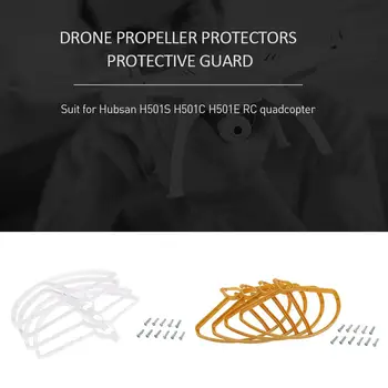 4buc Drone Elice de Protecție apărătoare de Protecție Pentru Hubsaned H501S H501C H501E Quadcopter
