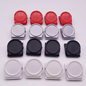 4BUC Forma Rotunda de Metal Magnet de Frigider Clip Colorat Tonul Frigider Magnetic Pentru Acasă DIY Decorare Bucătărie