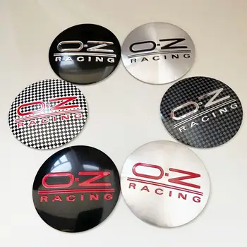 4BUC/lot 56MM OZ Racing Car Wheel Hub Centru Pac Autocolant Logo-ul Auto car styling accesorii