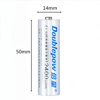 4buc/lot Mare capacitate de 1,5 v 2400mWh AA baterie reîncărcabilă baterie Litiu este ușor perceput de către AA AAA inteligent încărcător USB