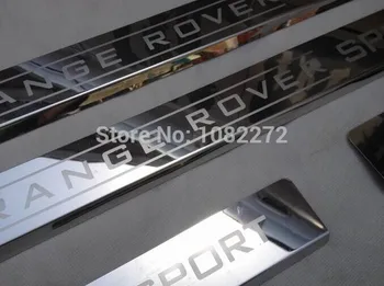 4buc Masina Pragului de Ușă Scuff Placa de Tapiterie Pentru Land Rover Range Rover Sport 2006-2012
