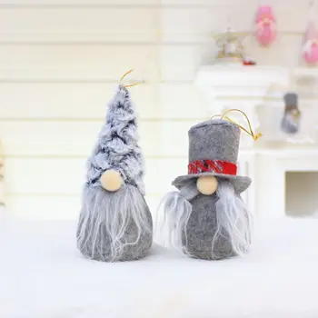 4buc/set Elf de Crăciun suedeză Pitic Mos craciun Papusa Ornamente de Agățat în Pom de Crăciun Semineu Holiday Home Decor Petrecere
