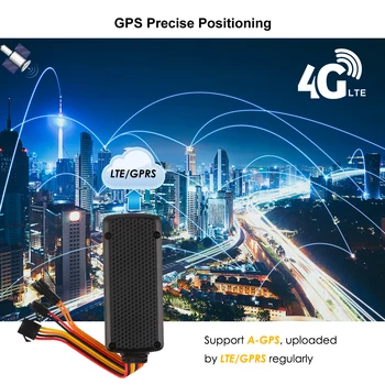 4G GPS Tracker Auto SOS de Alarmă Mini Tracker Vehicul Taie Ulei de Localizare GPS rezistent la apa de Urmărire în timp Real a Muta Alarmă Gratuit APP Track