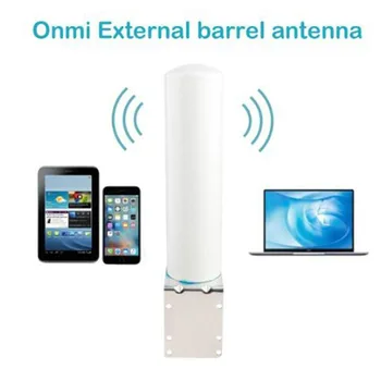 4g wifi Antena 698-2700MHz 12DBi Omni Externe Butoi Antena cu N Femeie pentru GSM W-CDMA 2g 3g Mobil Semnal Repeater