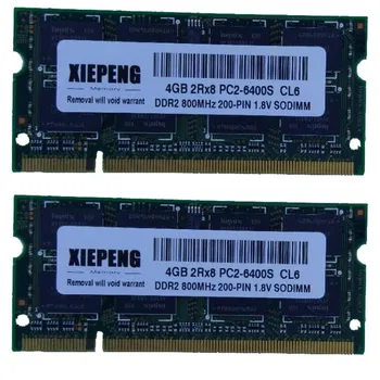 4GB 2Rx8 PC2-6400S 800MHz DDR2 2gb 800 MHz Memorie Laptop 4G pc2 6400 Notebook 200-PIN SODIMM RAM