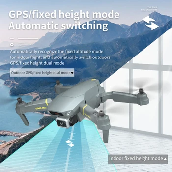 4K/6K Camera HD GPS Quadrocopter cu Reglabil Gimbal EXA MAX Drone de Detectare Obstacol Mini Quadcopter Urmați-Mă Drone RC Dron