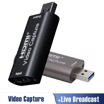 4K Video cu placa de Captura USB 3.0 2.0 compatibil HDMI 1080P Video Grabber Record Pentru PS4 DVD Video Camera de Înregistrare Live Stream
