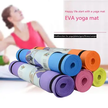 4mm EVA Yoga Mat Cu Poziția Liniei de Alunecare de Fitness Sport Covor Tampoane Pentru Exercitii de Gimnastica Pilates Yoga Mats Corp de Cladire