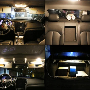 4PC Auto C5W Festoon Led 12-24V Erori 31 36 39 41mm LED C5W Interior Lumina de Citit de Înmatriculare Cupolă de Lumină Clearance Lumina