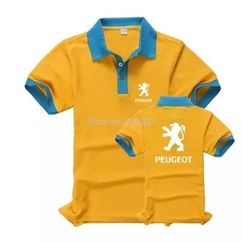 4S magazin polos vară cu mânecă scurtă Peugeot tricouri polo îmbrăcăminte Proprietarii topuri
