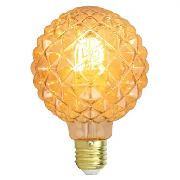 4W E27 G95 Retro LED-uri Bec de Ananas Forma Lumina Alb Cald Bec LED Decorativ Iluminat de Noapte