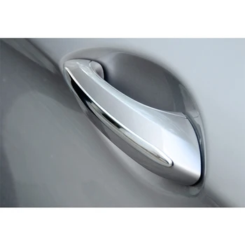 4x Mânerul Ușii Benzi de Acoperire Decor Ornamental Pentru BMW Seria 5 F10 11-16 & GT F07 14-17