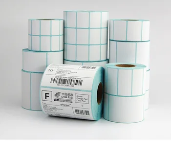 4x6 Inch Termice Etichete de Transport maritim de Hârtie de Imprimare Directă Termică Hârtie Autocolantă 100mm Lățime Hârtie Adeziv Utilizat Pentru Amazon Ebay Shopify