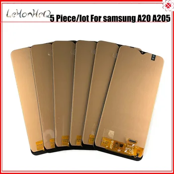5 buc/lot incell LCD Cu Rama Pentru SAMSUNG Galaxy A20 2019 A205/DS A205F A205FD A20 Display Touch Screen Digitizer Asamblare