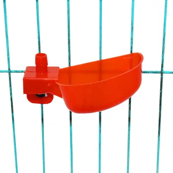 5 buc Prepelita alimentatoare de Pui cană Roșie de Hrănire a Păsărilor Instrumente Automate de apă castron Apicultura Porumbel, Pasăre Consumabile