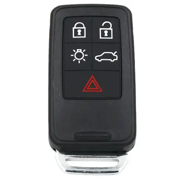 5 butoane Smart Cheie de la Distanță pentru Volvo XC60 S60 S60L V40 V60 434mhz Cip id46