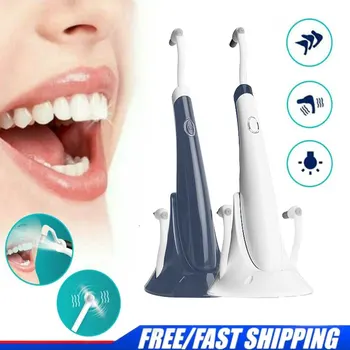 5 Capete Electric Irigator Oral Dinte Detartraj Dentar Tartrul Remover USB Reîncărcabilă Ata dentara Dintii Curat 3 Moduri rezistent la apa
