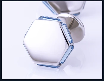 5 Culori KFLK 2020 Lux butoni camasa pentru barbati cadouri de Brand butonul Crystal cuff link-ul de Înaltă Calitate abotoaduras Bijuterii